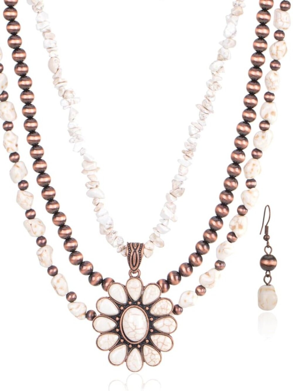 Rustic Couture's Western Jewelry Set for Women Cowgirl Vintage Western Necklace